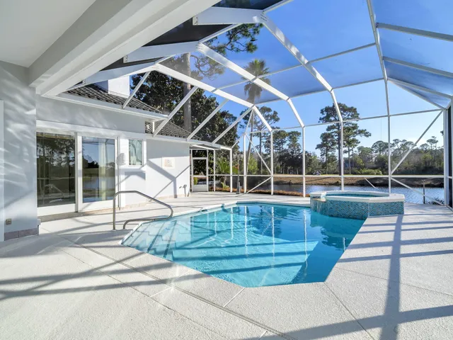a house view with a outdoor space