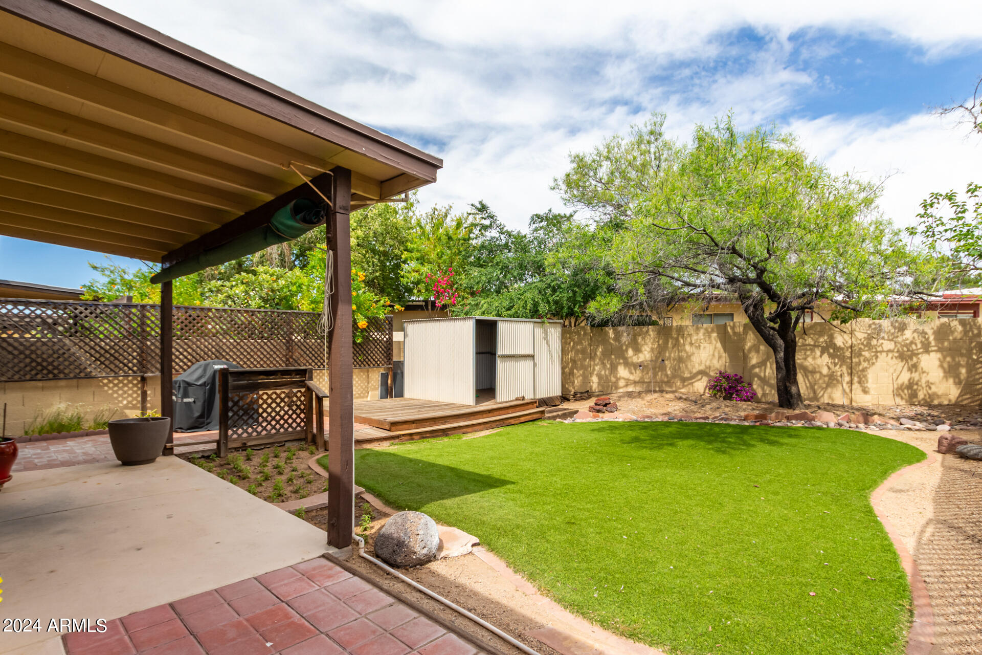18035 North 24th Place Phoenix, AZ 85032 - Photo 19 of 22 Fantastic Backyard!