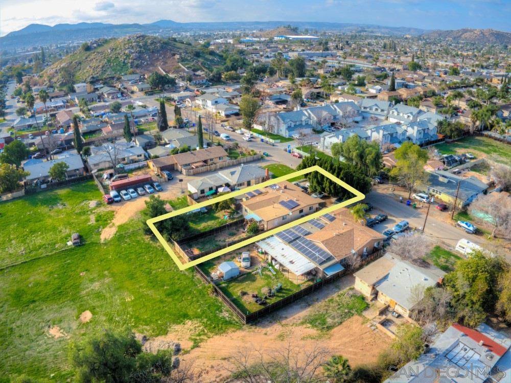 1141 Sumner Avenue El Cajon, CA 92021 - Photo 2 of 32 an aerial view of a house with a garden