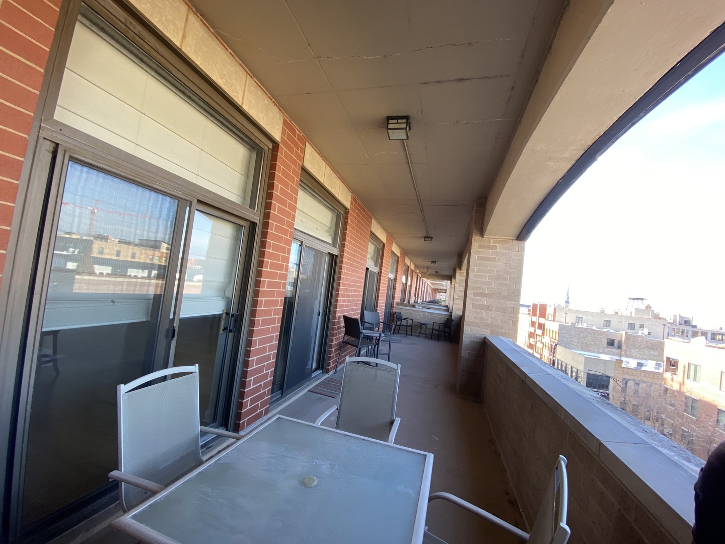 1301 West Madison Street, Unit 506 Chicago, IL 60607 - Photo 18 of 23 a view of a city from a balcony