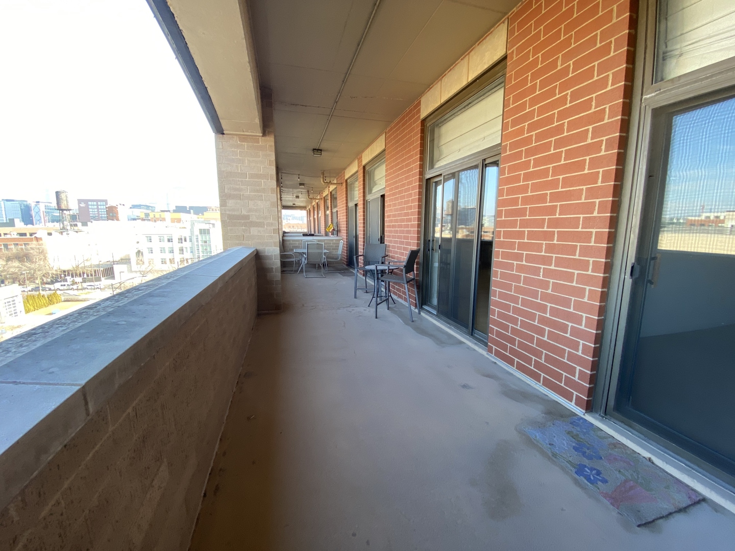 1301 West Madison Street, Unit 506 Chicago, IL 60607 - Photo 21 of 23 a view of a balcony with city view