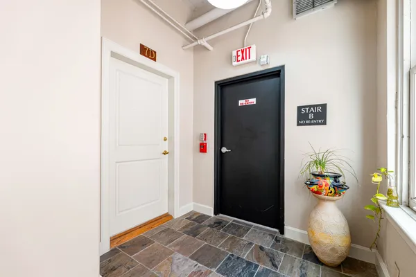 a view of an entryway