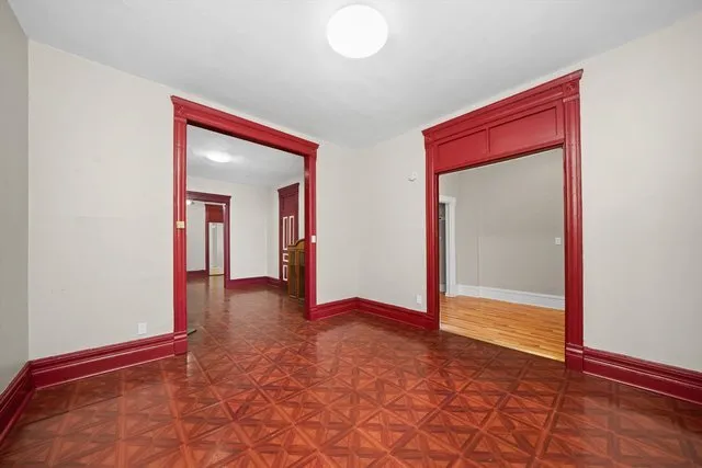 a view of empty room