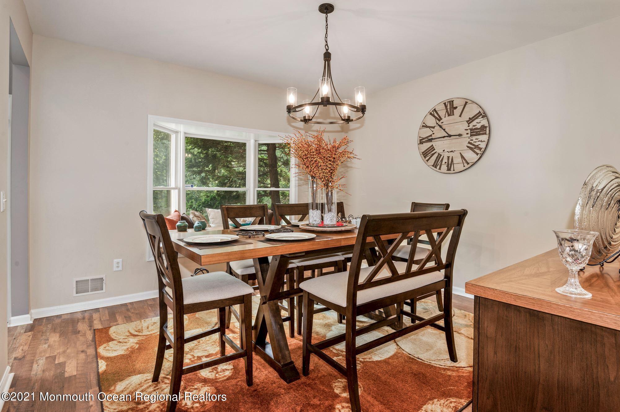 440 Clearstream Road Jackson, NJ 08527 - Photo 22 of 51 a view of a dining room with furniture window and outside view