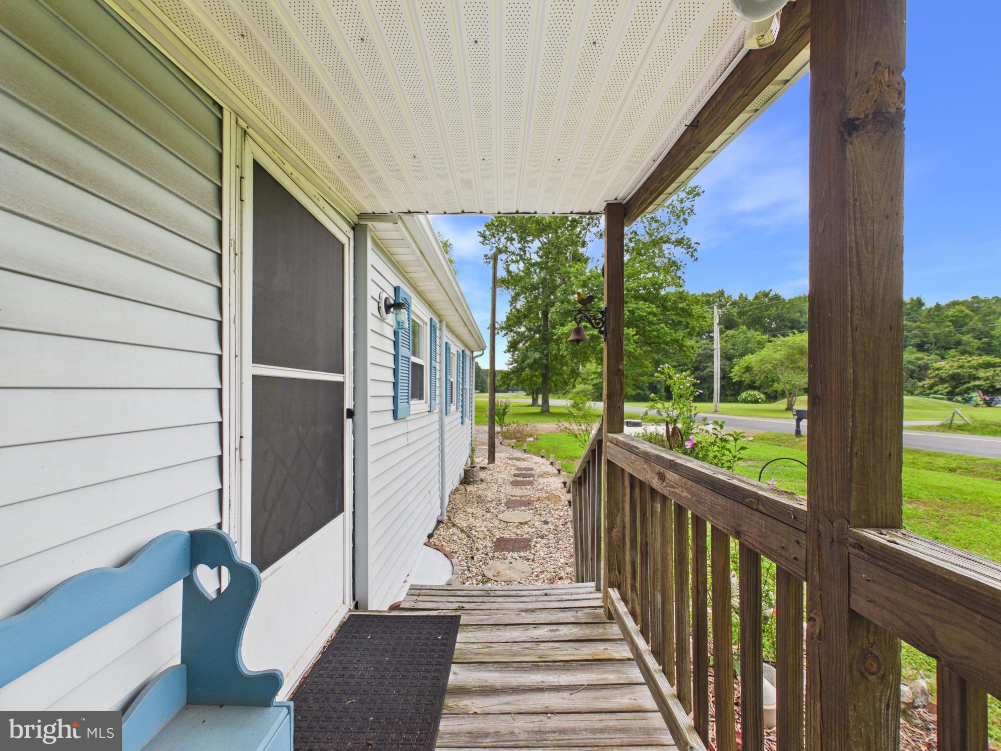 18395 McColleys Chapel Road Georgetown, DE 19947 - Photo 26 of 39 Front Porch Steps & Entry