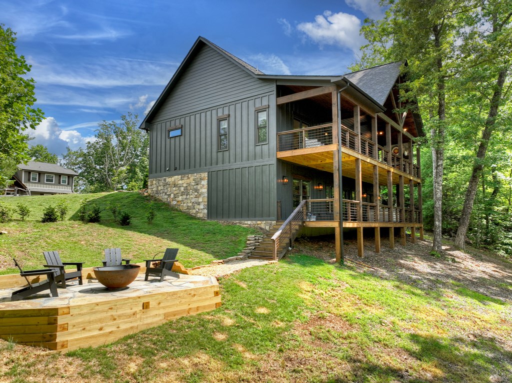 141 Long View Lane Blue Ridge, GA 30513 - Photo 53 of 61 a view of a house with backyard