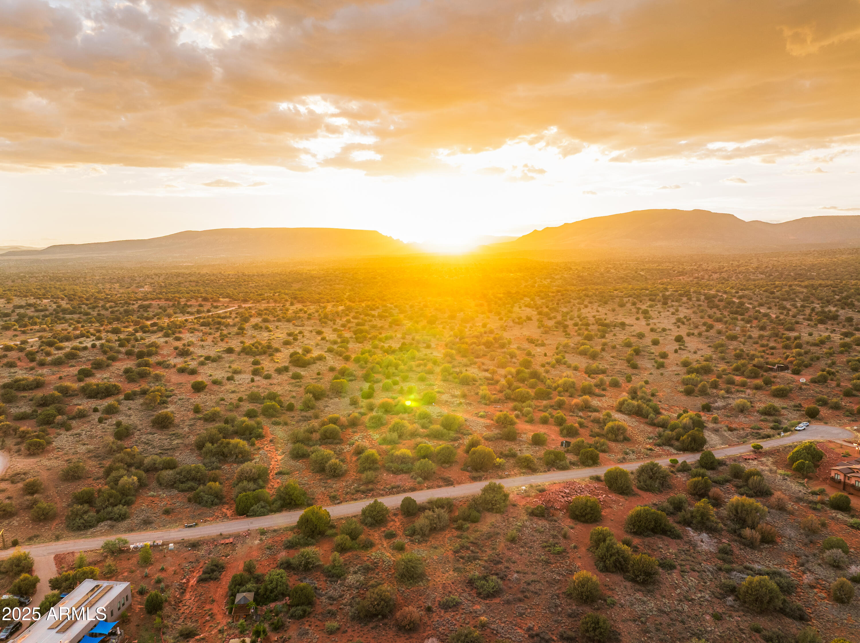 55 Estrella Road, Unit 5 Sedona, AZ 86336 - Photo 17 of 61 an aerial view of residential houses with outdoor space
