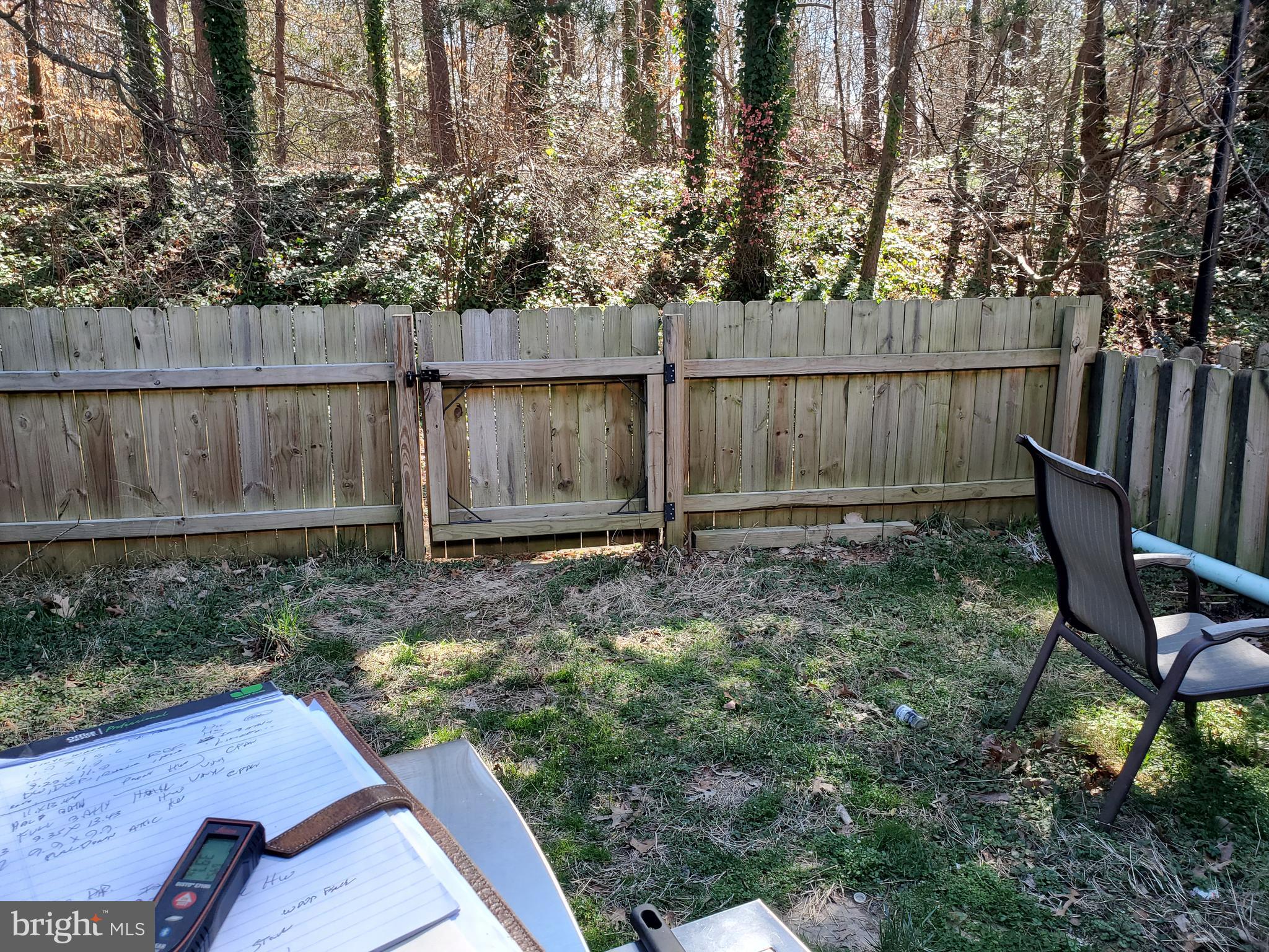 453 Ridgemore Street Fredericksburg, VA 22405 - Photo 3 of 11 Rear Yard wooden Fence