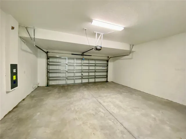 a view of a room with an empty space