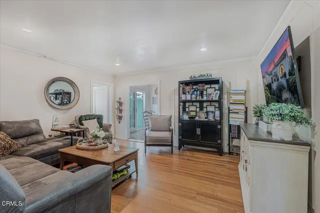 a bedroom with a bed and a fireplace