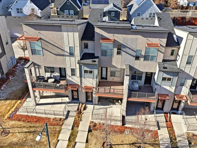 a view of a building with many windows