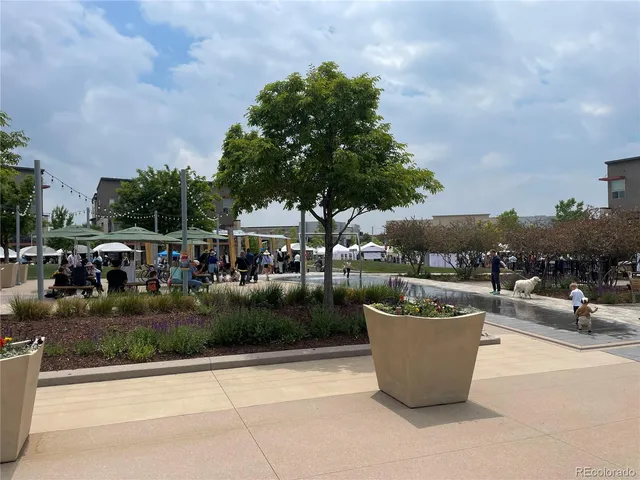 a store with outdoor seating