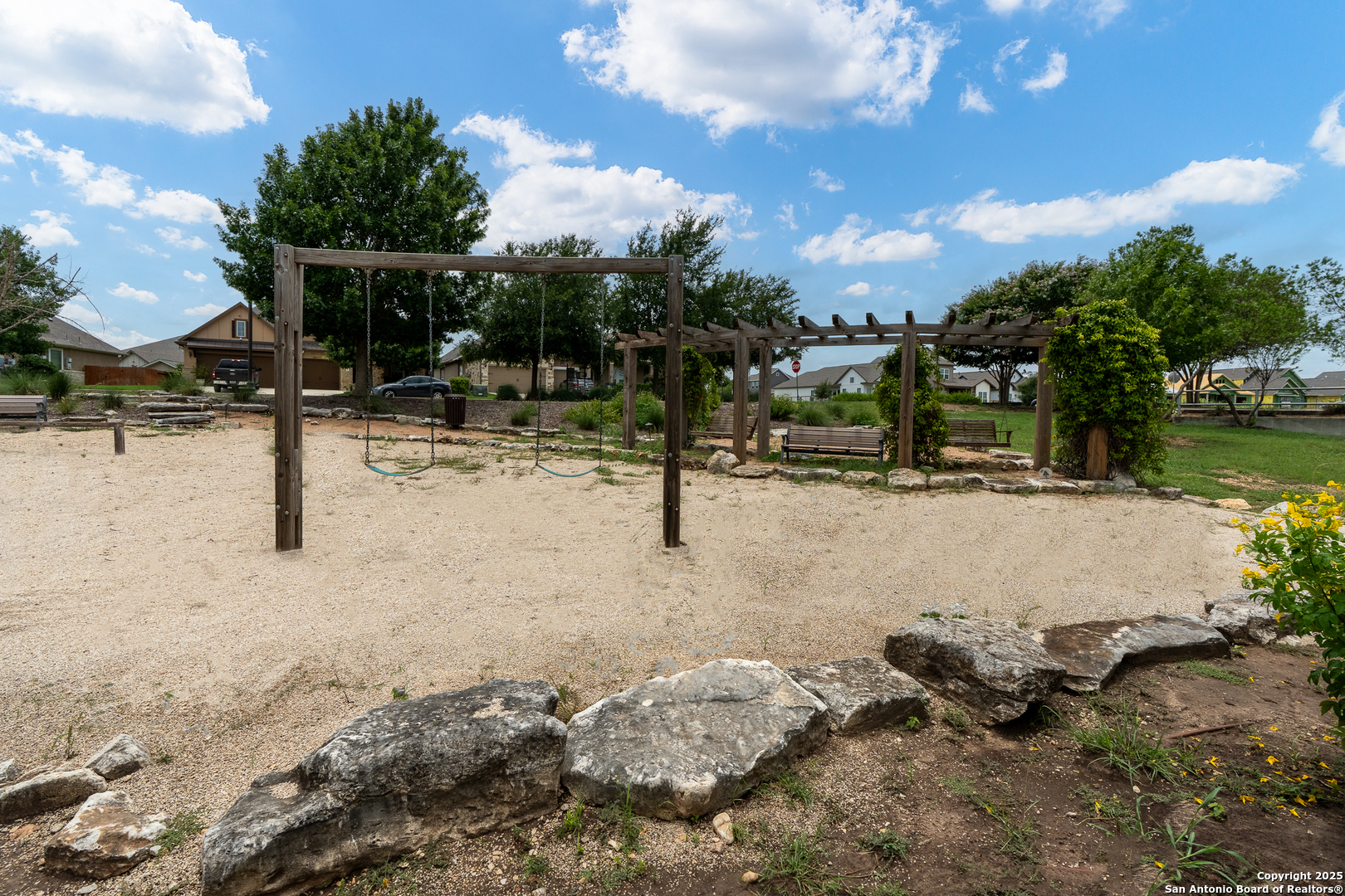 9414 Chatside Schertz, TX 78154 - Photo 35 of 37 a view of a swimming pool with a patio
