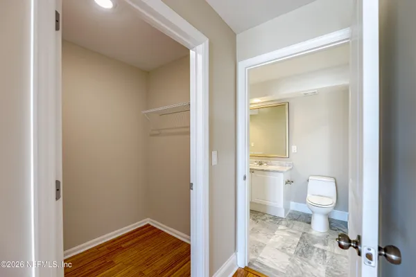 a bathroom with a toilet