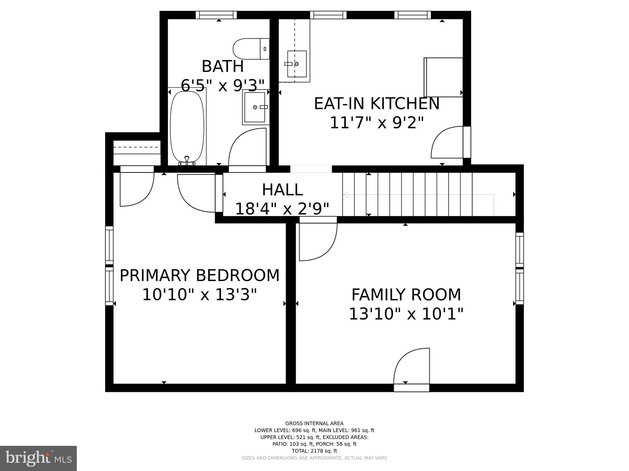 1318 Elm Road Baltimore, MD 21227 - Photo 22 of 24 Floor Plan