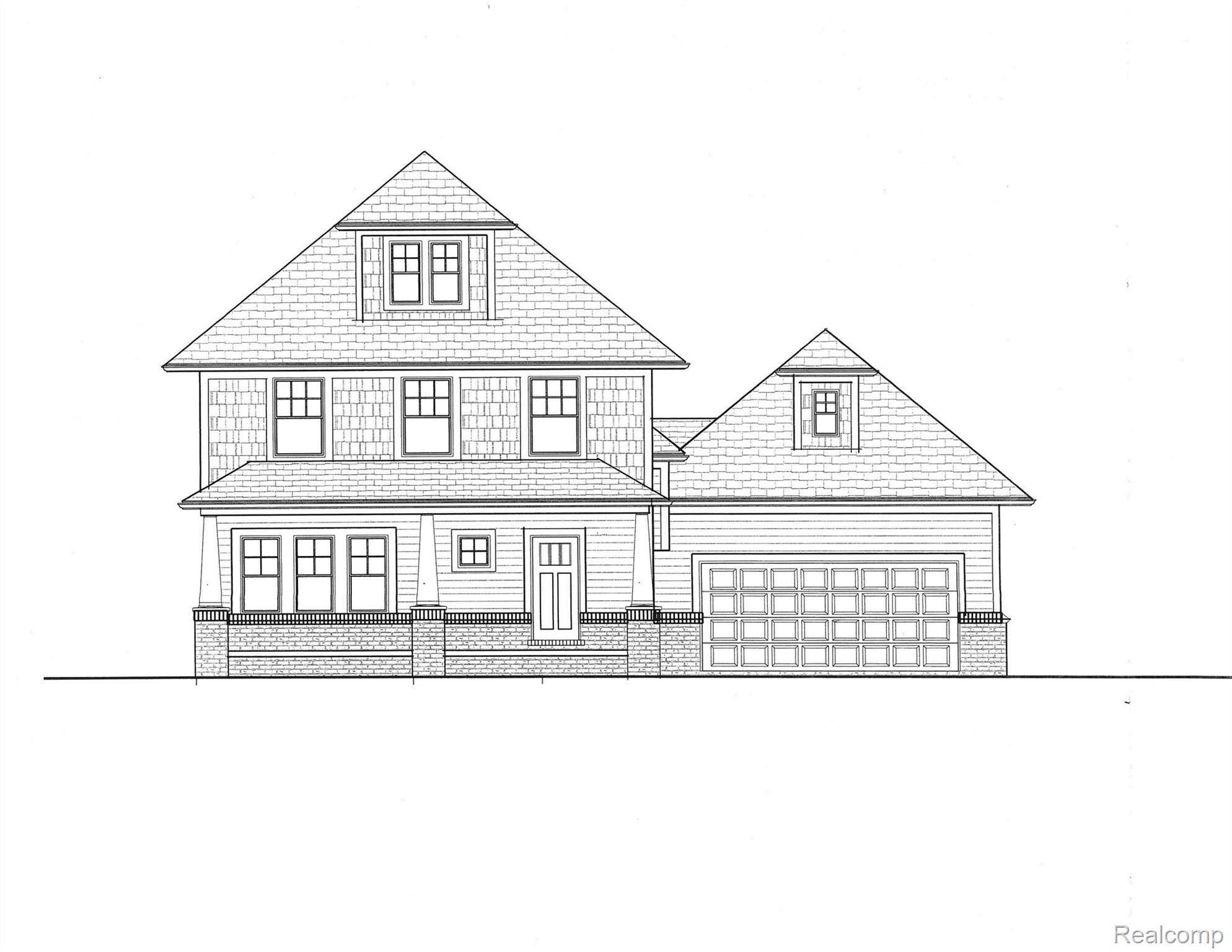 202 Woodside Road Royal Oak, MI 48073 - Photo 1 of 3 Front Elevation.jpg