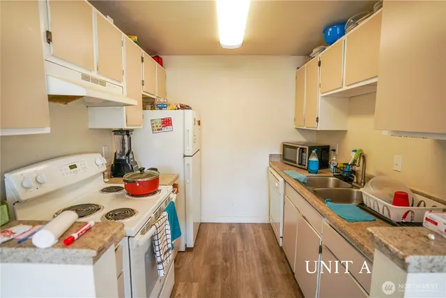 a room with storage and utility