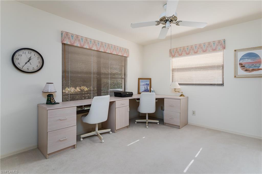 1502 Foxfire Lane Naples, FL 34104 - Photo 24 of 49 a view of a workspace with furniture