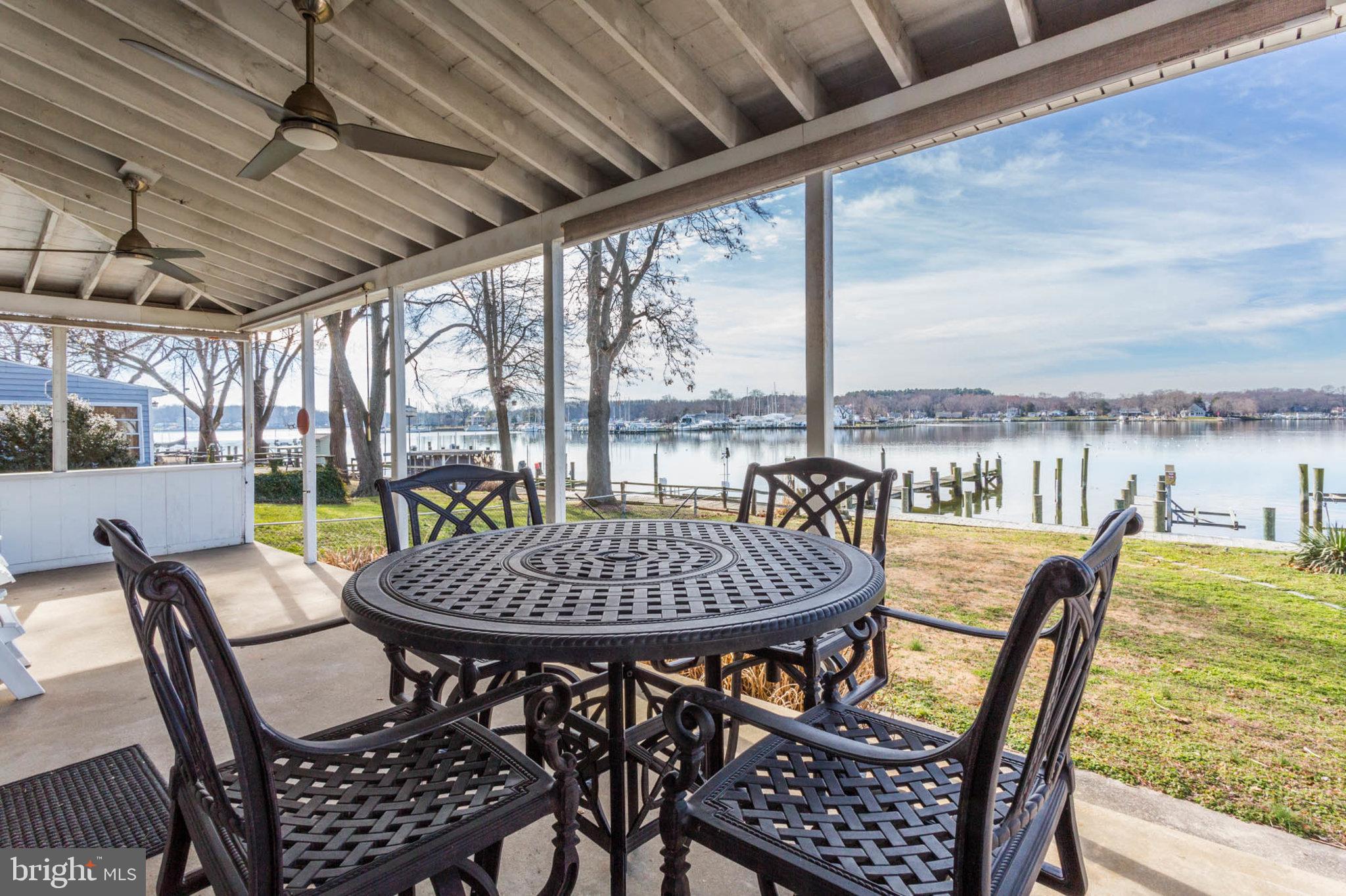 2103 Poplar Ridge Road Pasadena, MD 21122 - Photo 12 of 38 The rear porch offers priceless water views