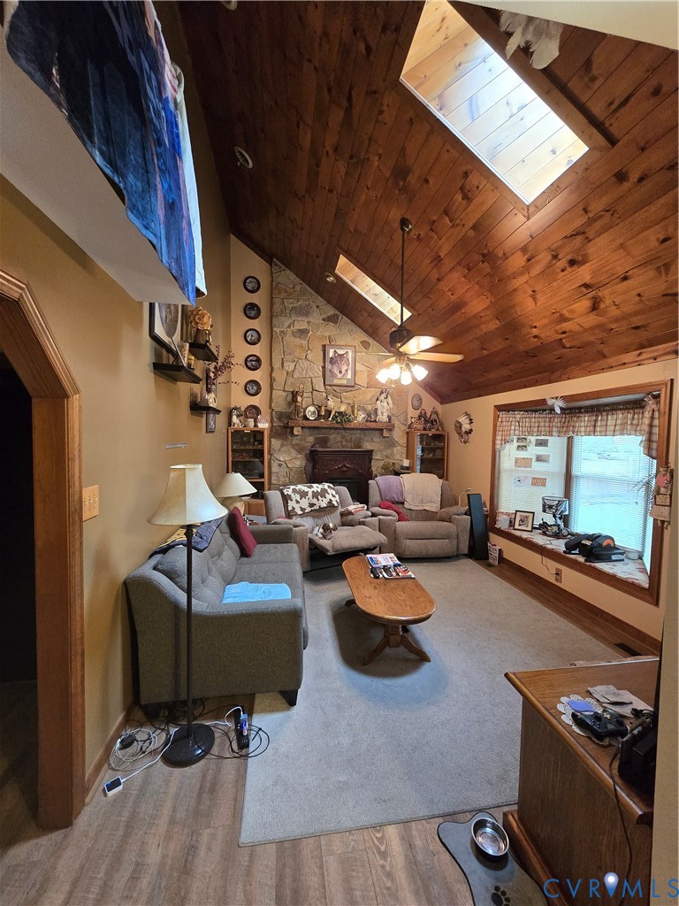 701 Whitestone Place Colonial Heights, VA 23834 - Photo 8 of 25 a living room with furniture and a flat screen tv