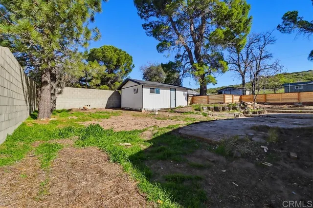 a view of a pathway of a building
