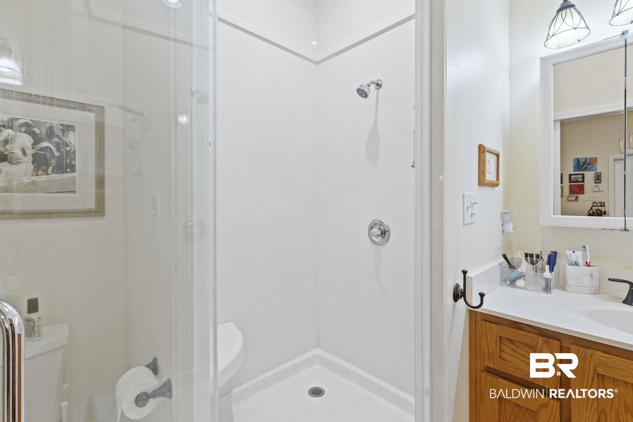 26071 Woerner Road Elberta, AL 36530 - Photo 25 of 86 Full bath with a shower stall, toilet, and vanity