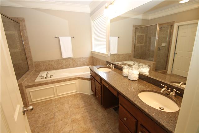5532 Rathkeale Lane Franklin, TN 37067 - Photo 13 of 20 MASTER BATH DOUBLE VANITIES WITH SILESTONE TOPS