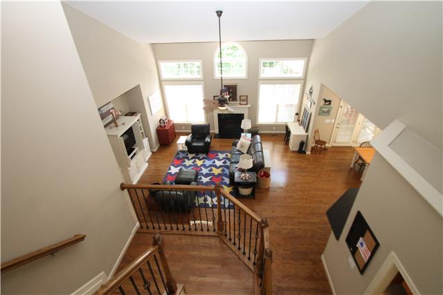 5532 Rathkeale Lane Franklin, TN 37067 - Photo 9 of 20 FAMILY ROOM VIEW FROM THE UPSTAIRS LANDING