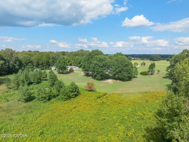 a house with trees in the background