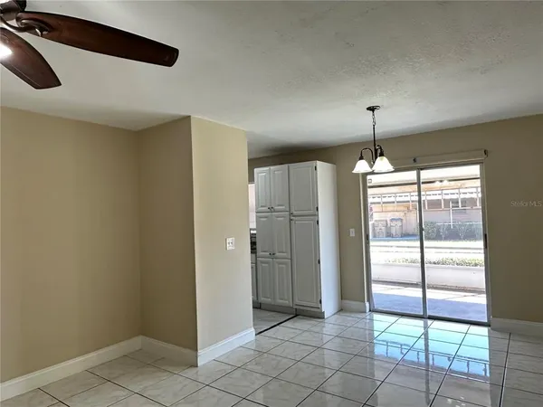 a view of empty room