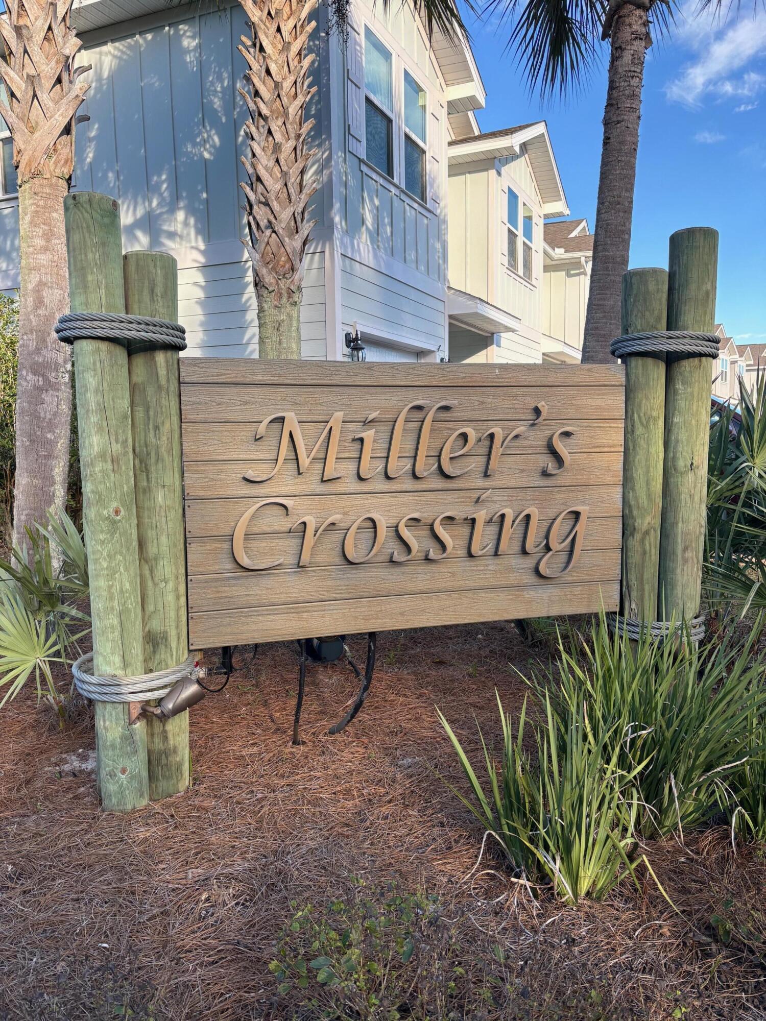 166 Crossing Lane, Unit C Santa Rosa Beach, FL 32459 - Photo 1 of 14 Welcome to Miller's Crossing