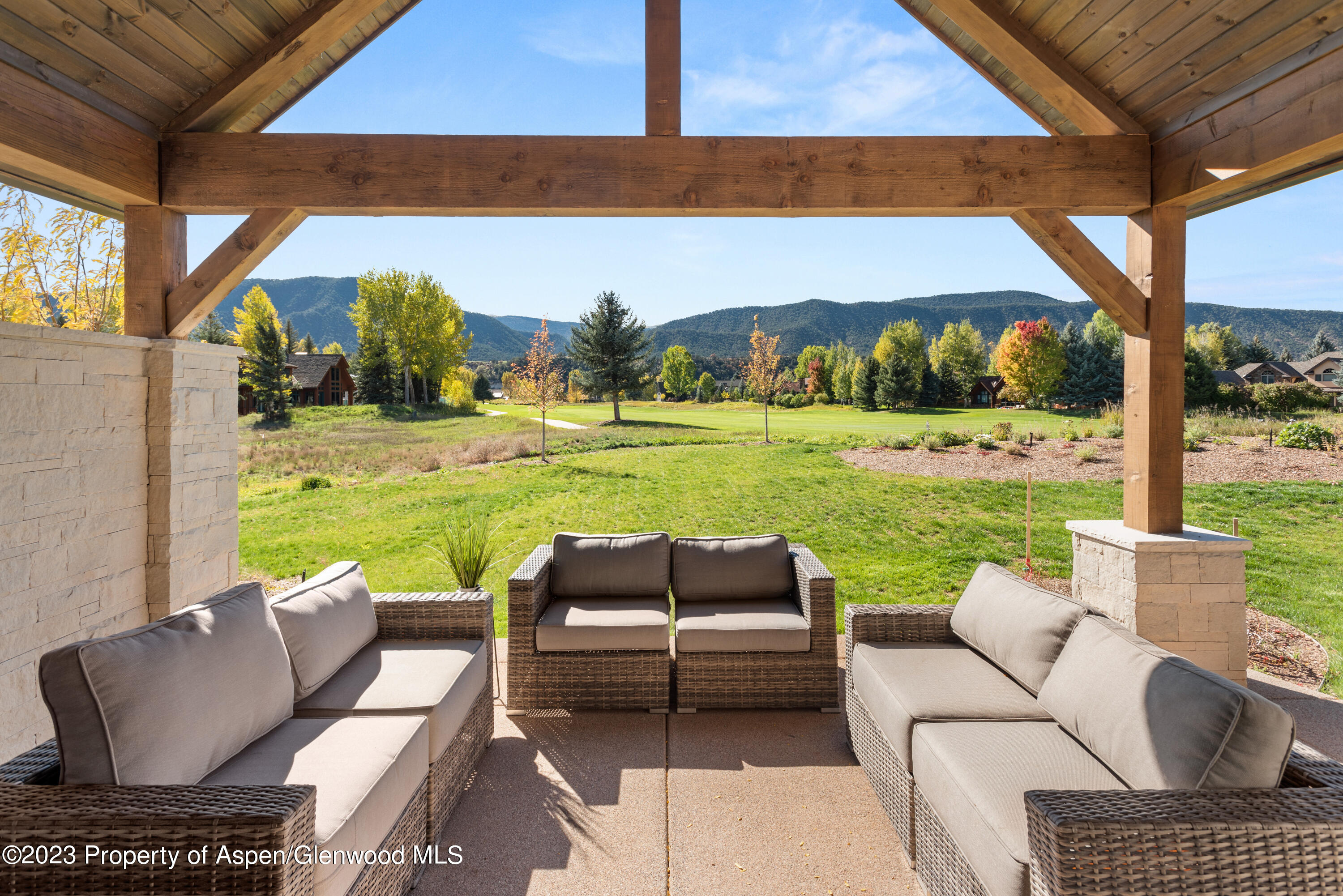 175 Diamond A Ranch Road Carbondale, CO 81623 - Photo 6 of 26 a view of a yard with furniture