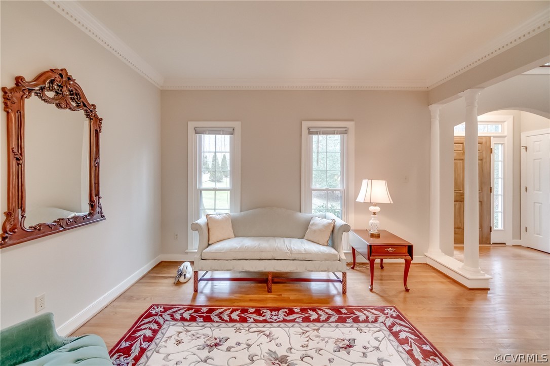 14621 Benefice Ridge Chesterfield, VA 23838 - Photo 15 of 49 a bedroom with a bed and wooden floor