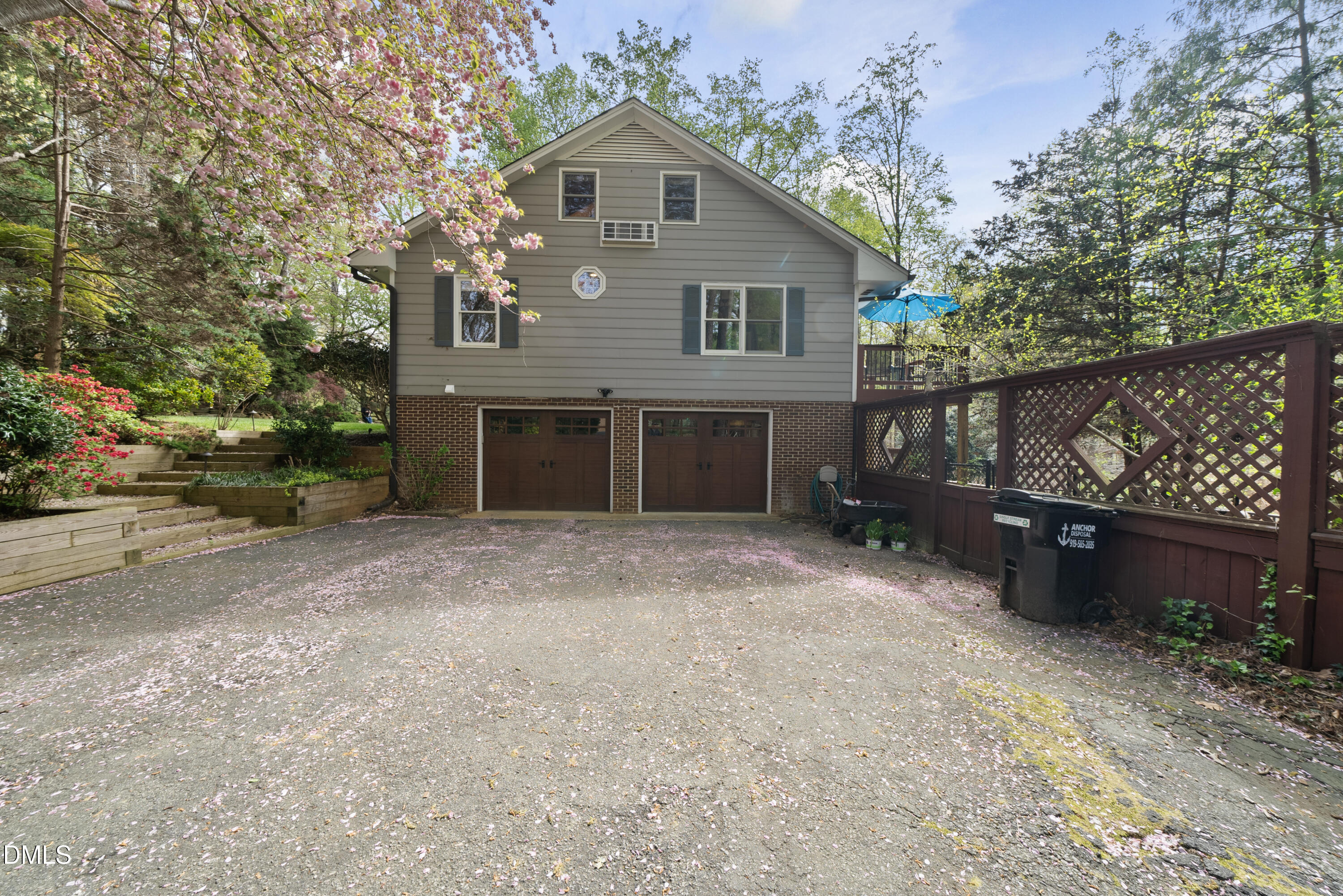 6200 Splitrock Trail Apex, NC 27539 - Photo 45 of 64 a front view of a house with a yard and garage