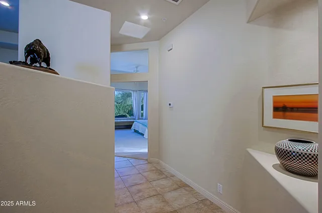 an aerial view of residential houses with outdoor space and street view