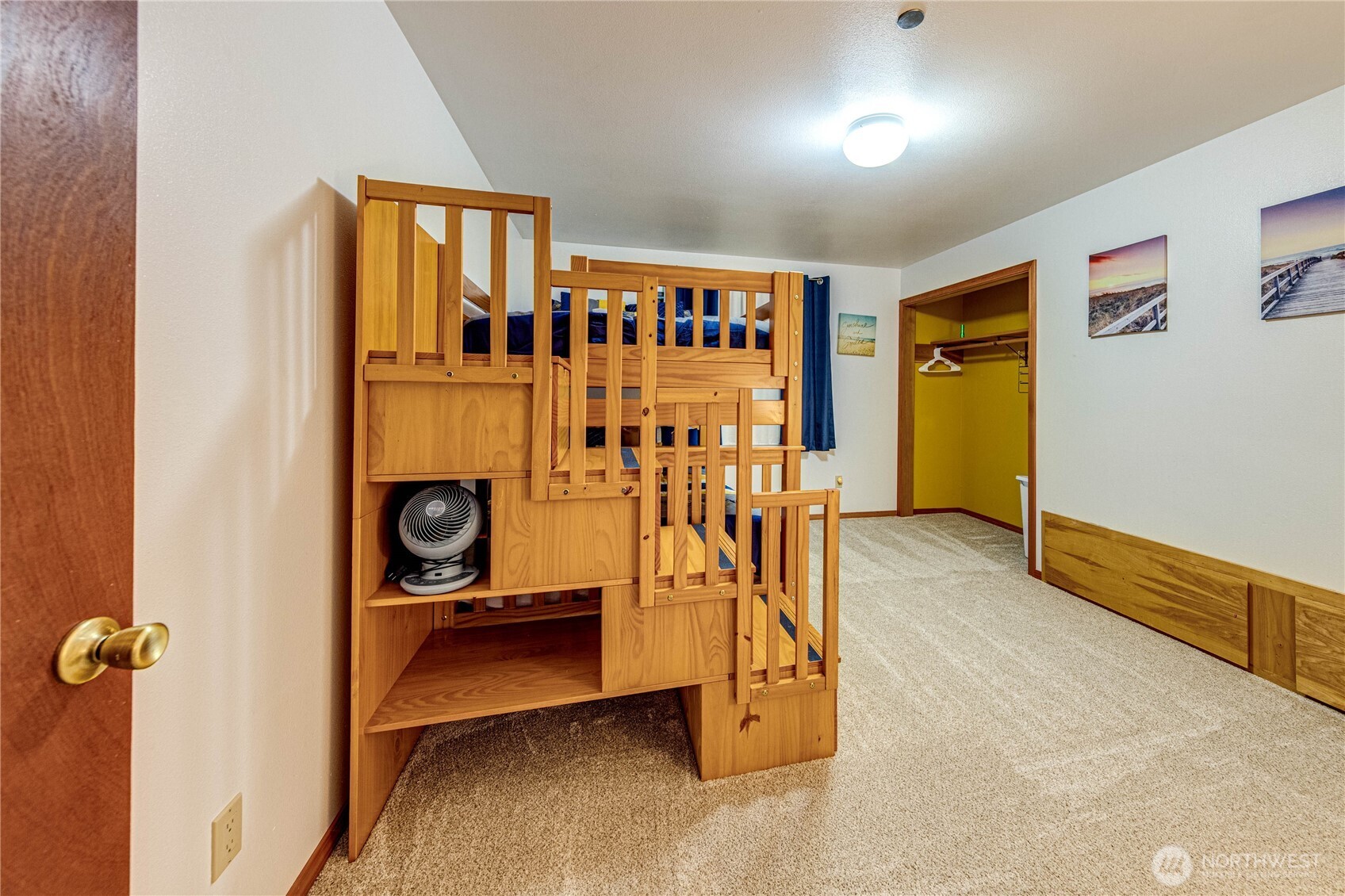 73 Ross Lane Port Angeles, WA 98363 - Photo 17 of 40 wooden floor with a bathroom