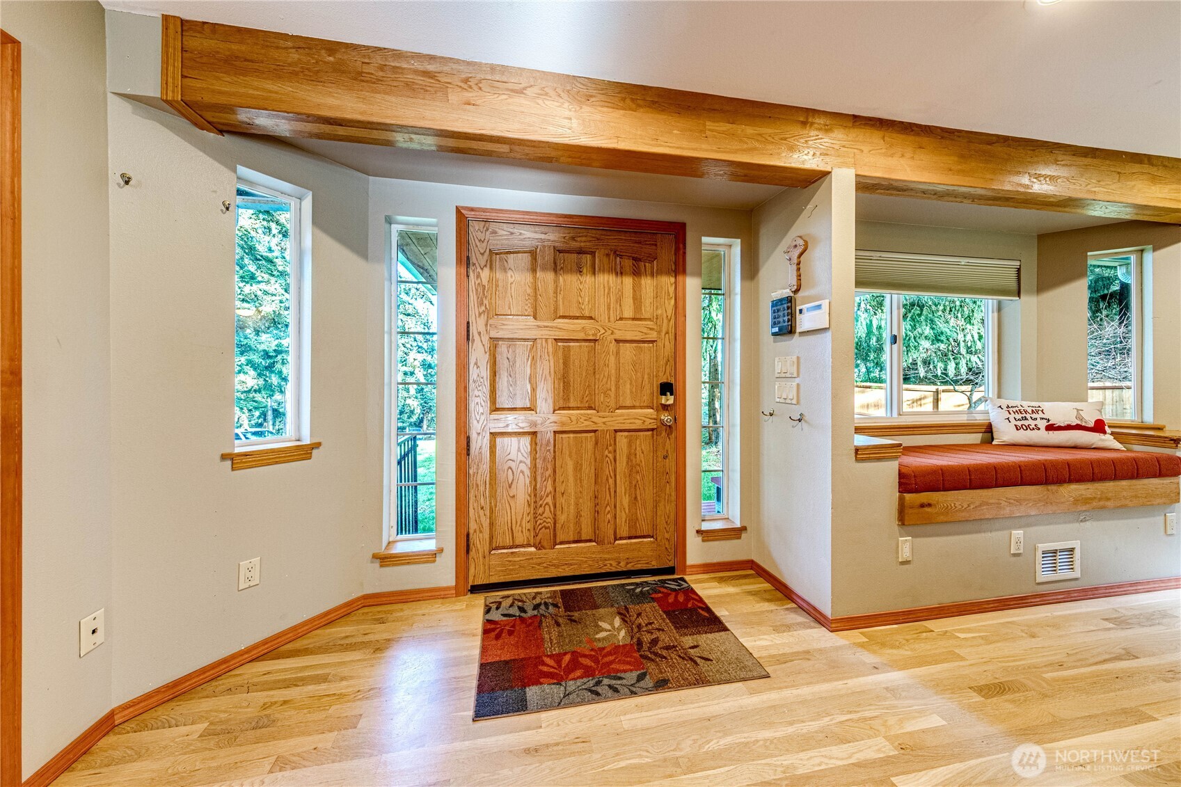 73 Ross Lane Port Angeles, WA 98363 - Photo 5 of 40 a view of a room with wooden floor and windows