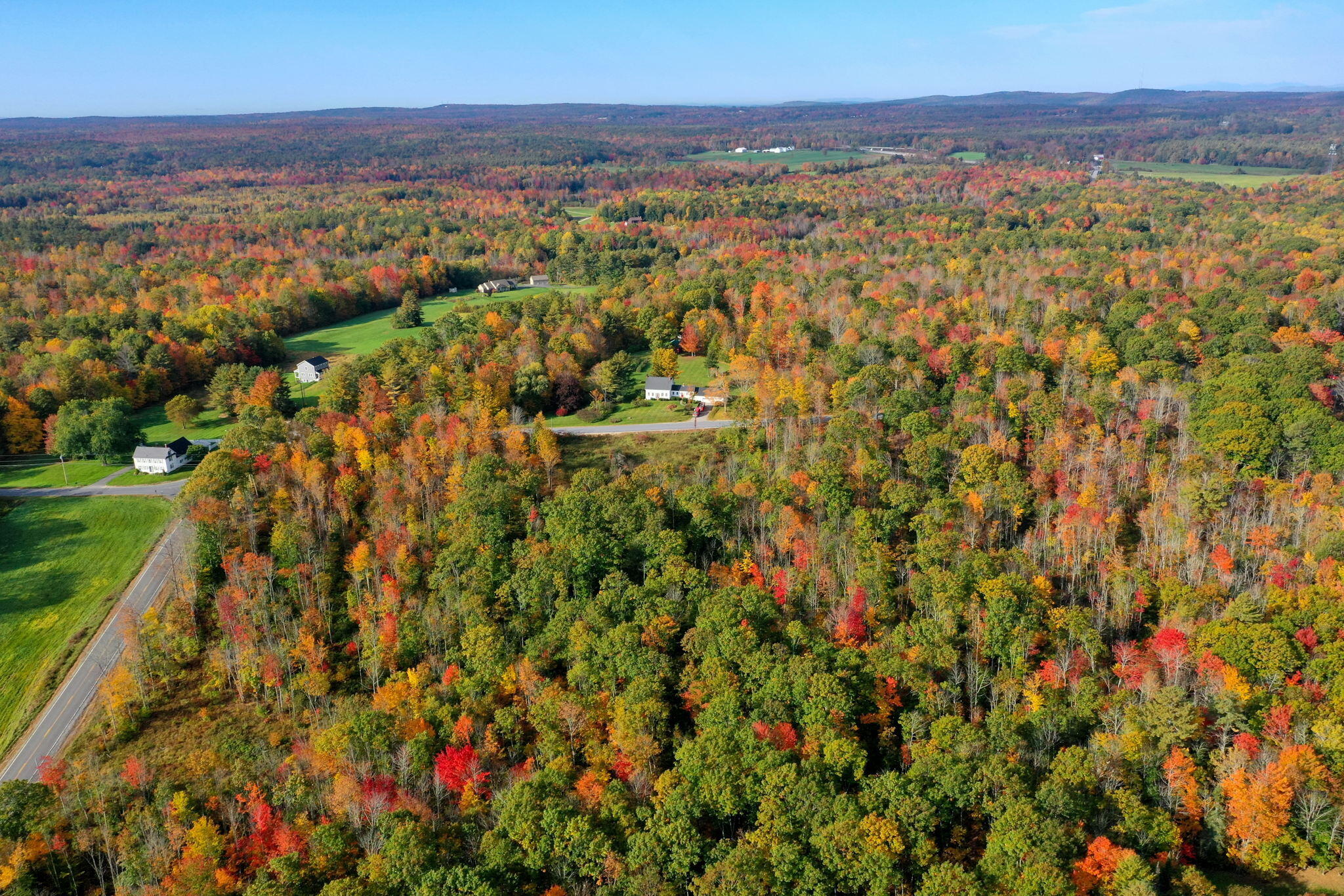 697 Stevenstown Road Litchfield, ME 04350 - Photo 49 of 59 View from above