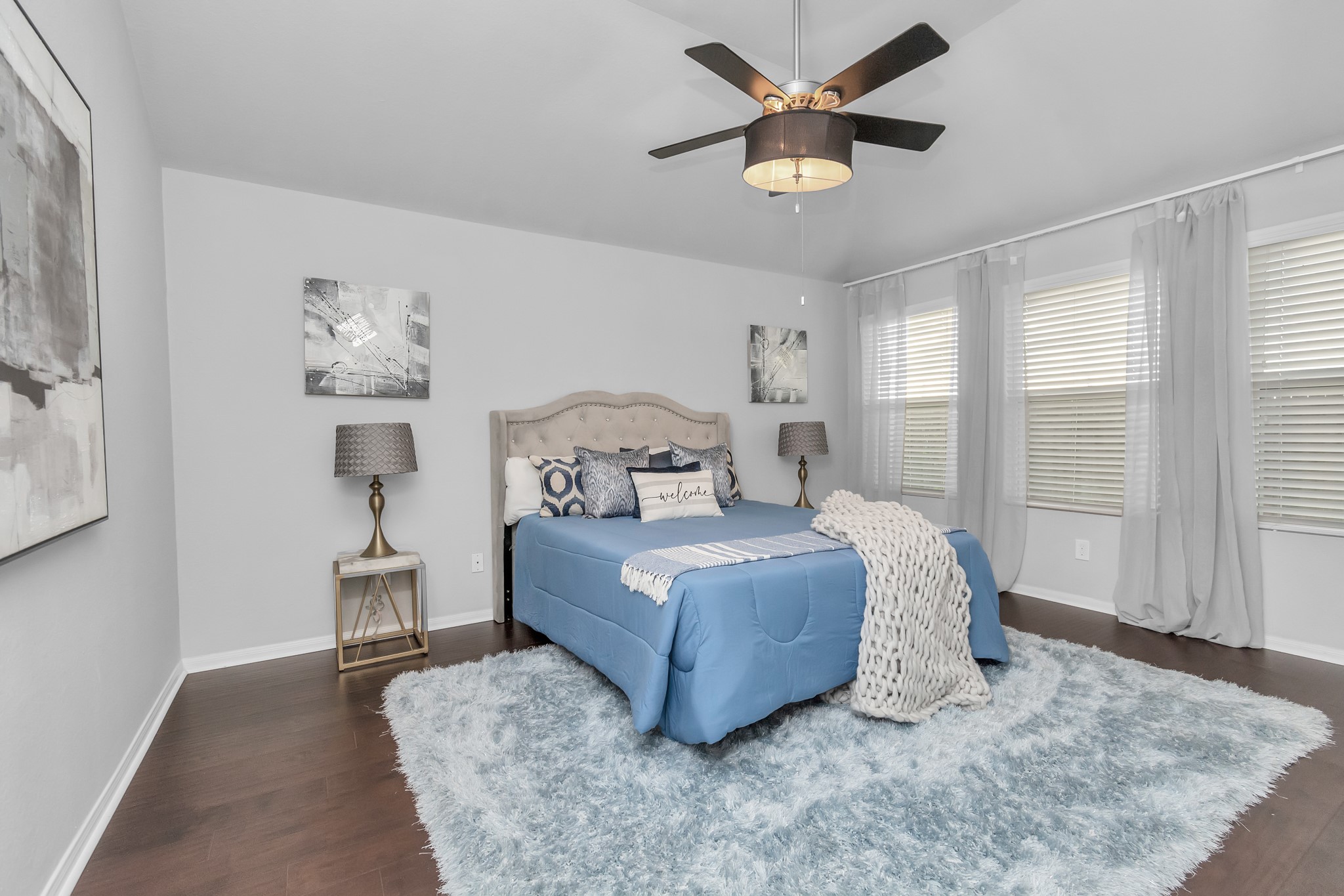 2411 Zephyr Lane Rosenberg, TX 77471 - Photo 13 of 20 a bedroom with a bed and a window
