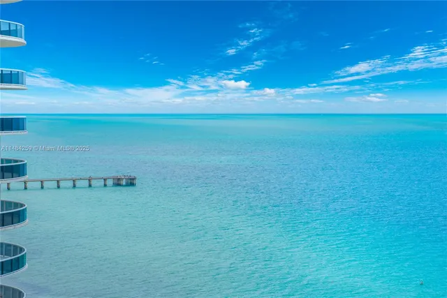 a view of lake with city view