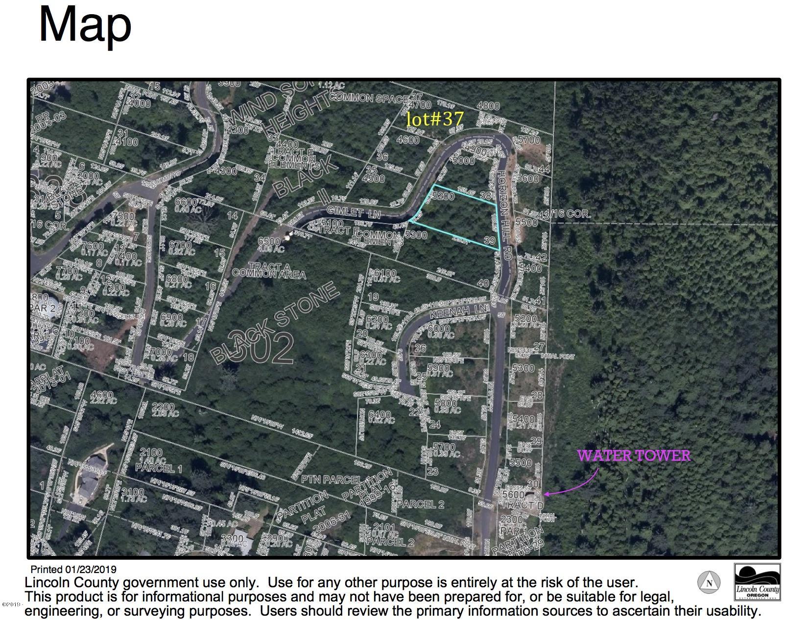 Lot 37 T/l Road Yachats, OR 97498 - Photo 1 of 2 T:L4700 Aerial map