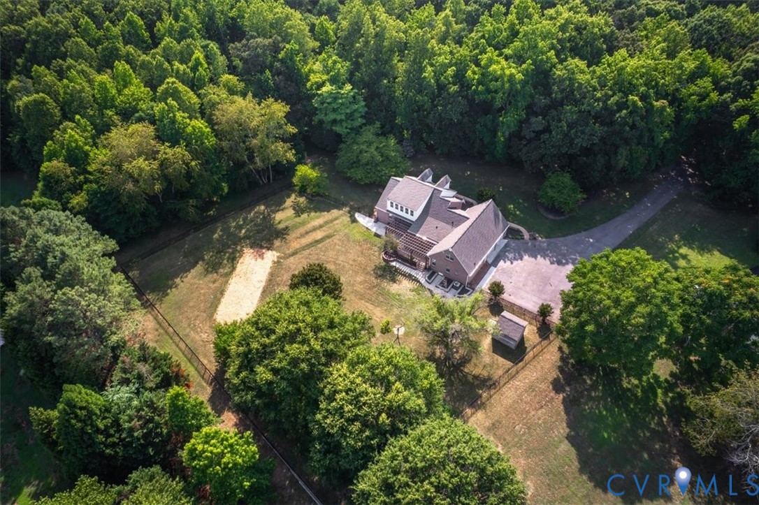 1437 Palmore Road Powhatan, VA 23139 - Photo 60 of 60 Brick exterior residence featuring a paved drivewa