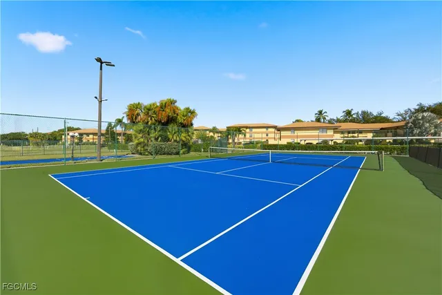 a view of a tennis court
