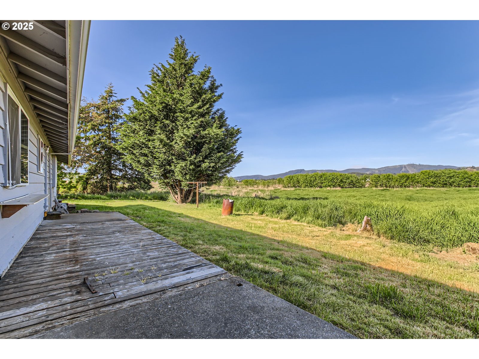 3131 Highway 47 Forest Grove, OR 97116 - Photo 27 of 30 a view of a yard with an ocean view