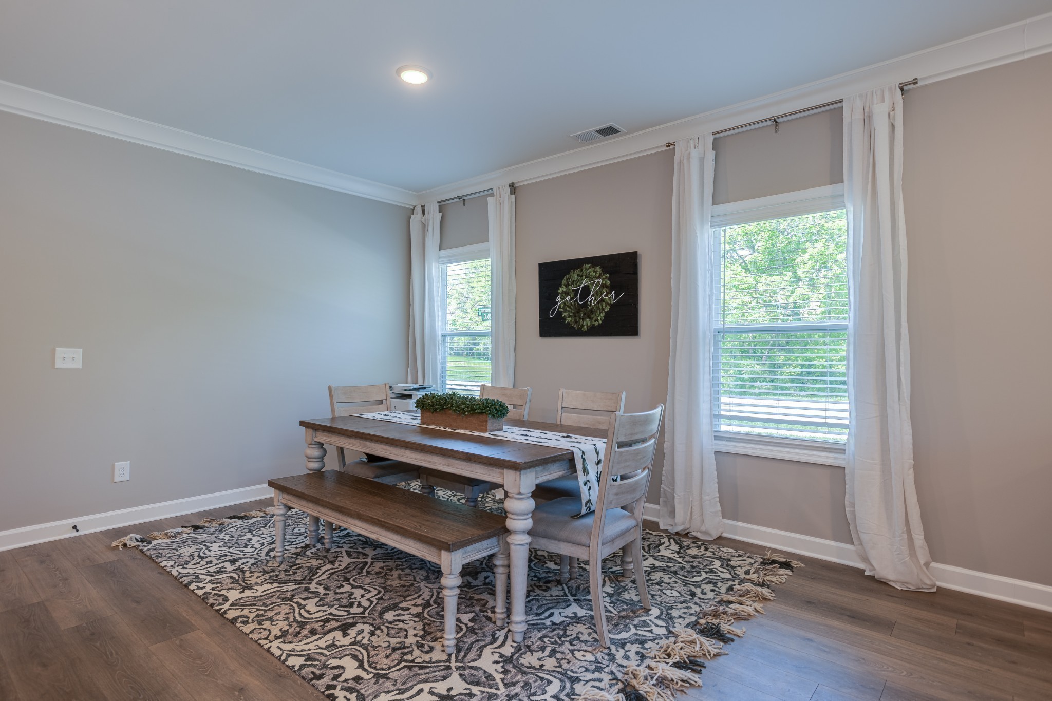 1711 Fenway Loop Antioch, TN 37013 - Photo 22 of 29 a workspace with wooden floor and a window