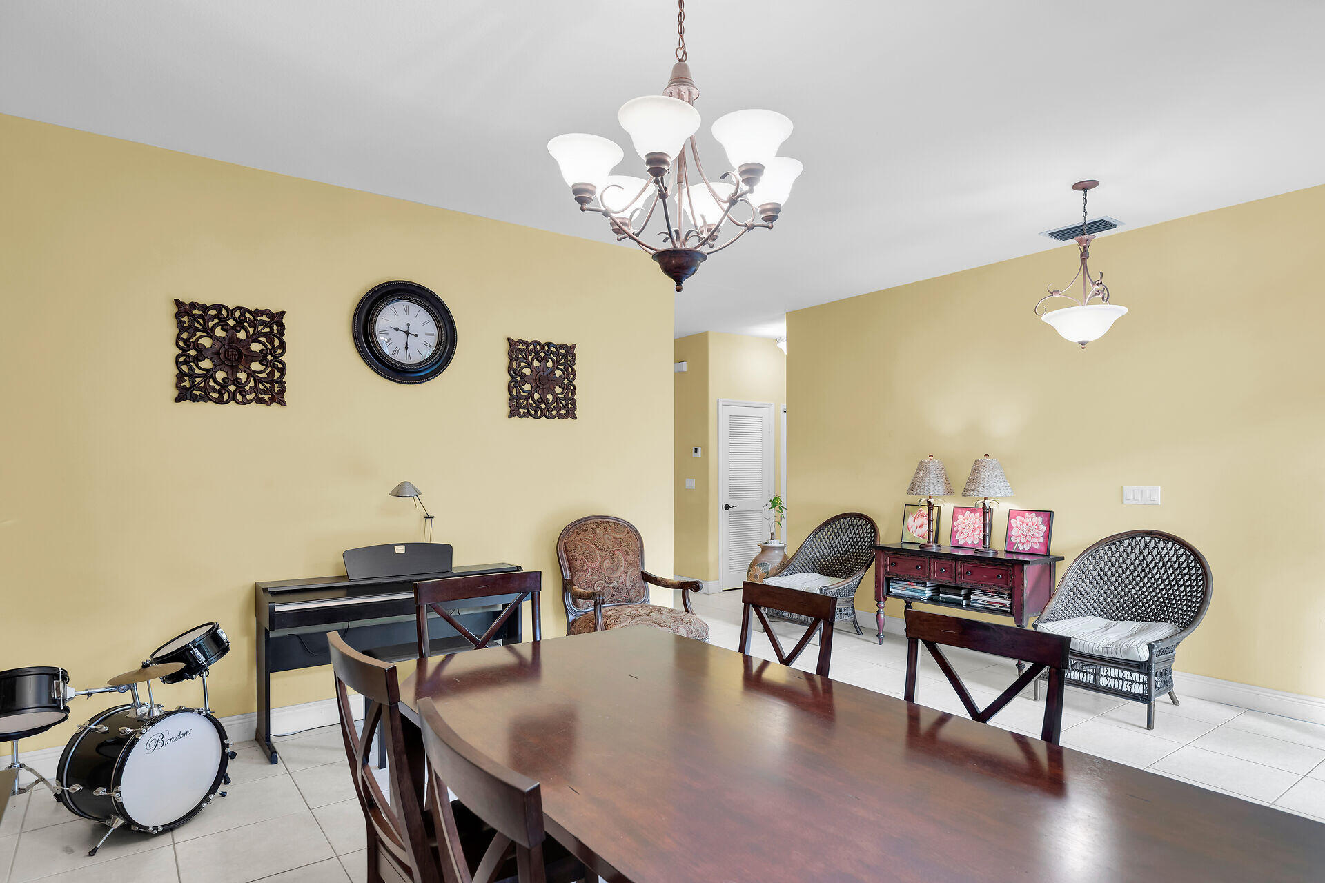 6 Fishermans Trail Key Largo, FL 33037 - Photo 13 of 41 a view of a dining room with furniture and wooden floor