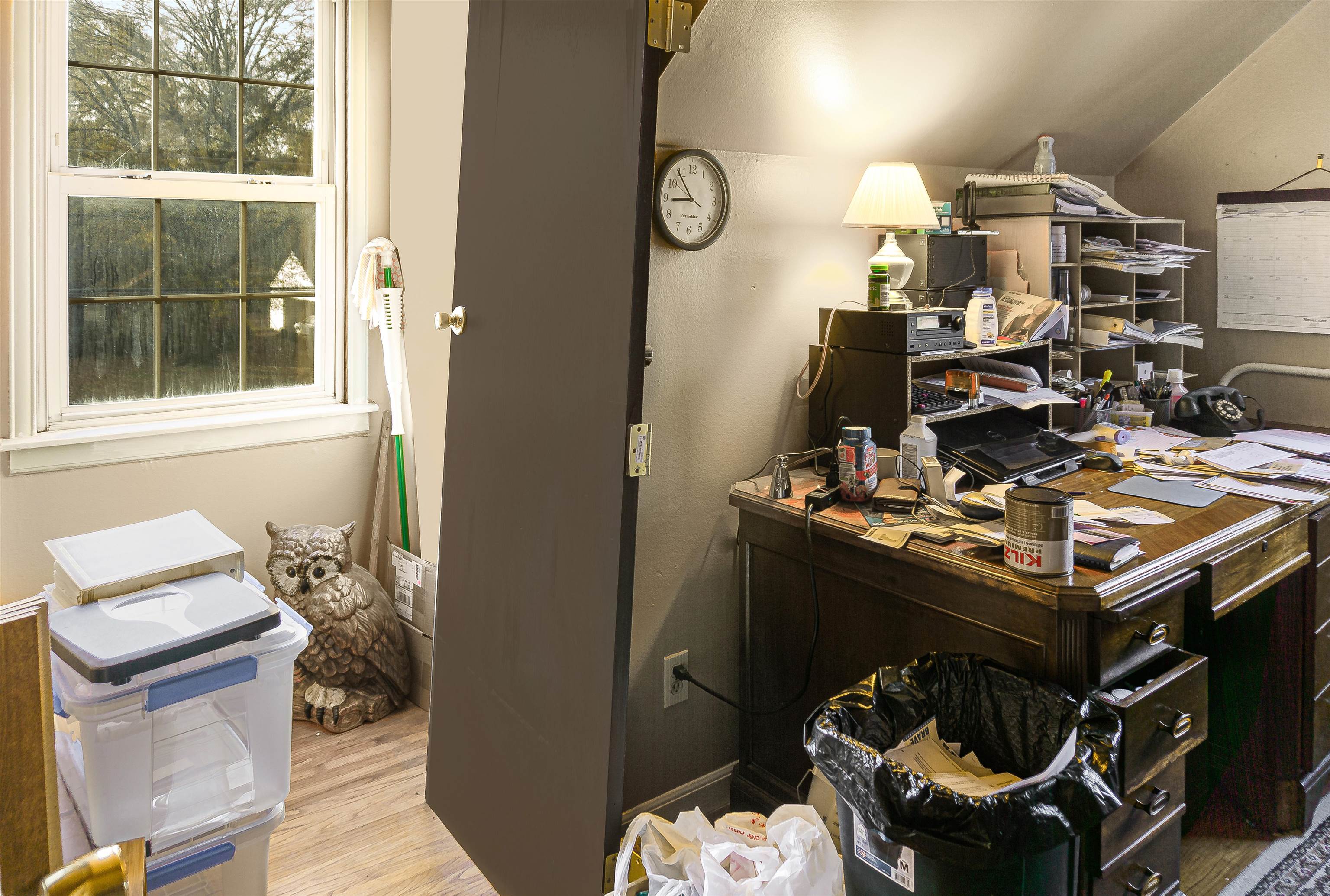 4508 Yale Road Memphis, TN 38128 - Photo 14 of 19 a view of workspace with wooden floor
