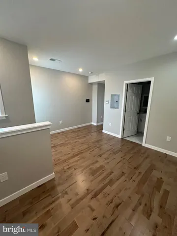 a view of empty room