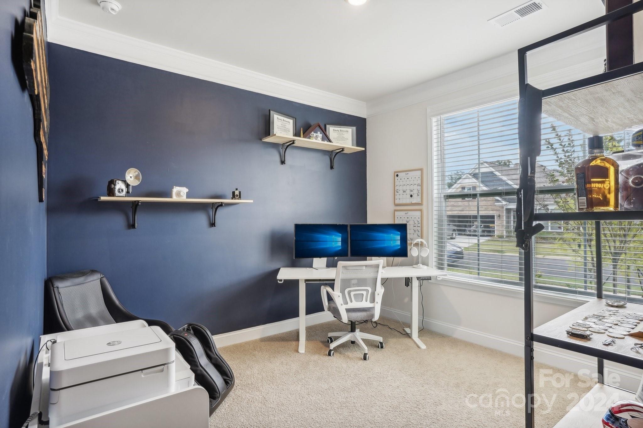 4203 Millstream Road Denver, NC 28037 - Photo 14 of 31 a workspace with furniture and a window