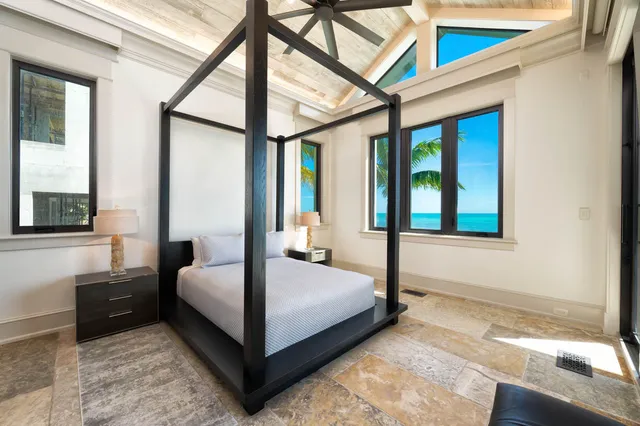 a view of a backyard of a house